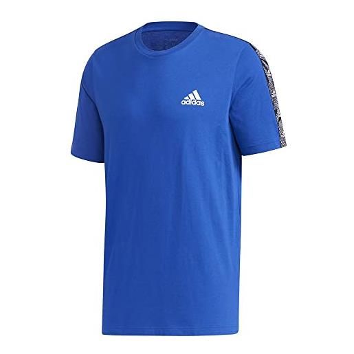 Adidas m e tpe t t-shirt, uomo, team royal blue/white, xs