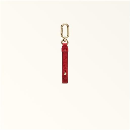 Furla and i charm rosso veneziano rosso pelle stampata donna