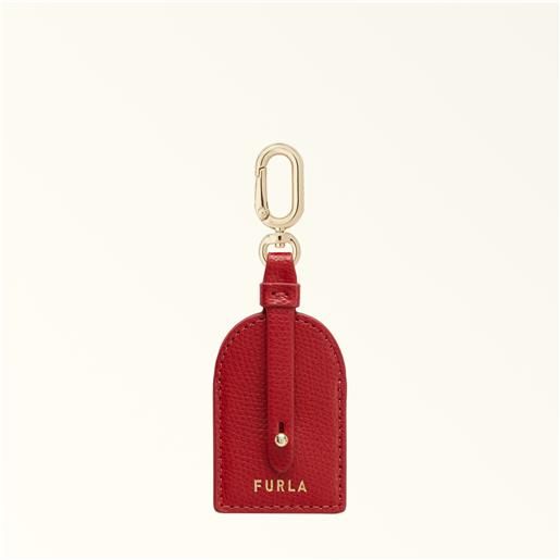 Furla and i charm rosso veneziano rosso pelle stampata donna