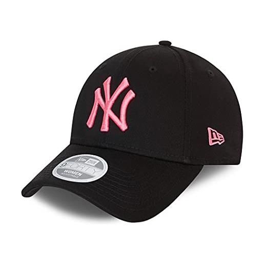 New Era york yankees black league essential 9forty adjustable women cap - one-size