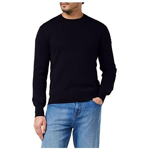 Schott NYC plkern1 maglione pullover, navy, medium uomo
