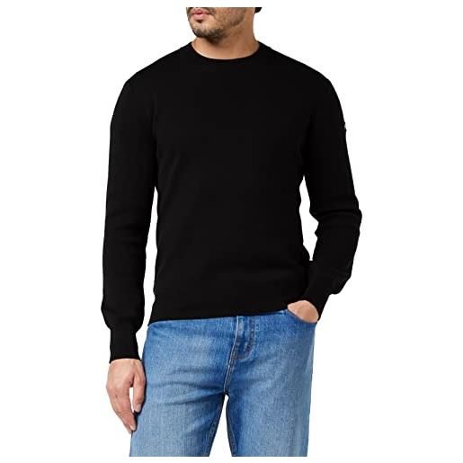 Schott NYC plkern1 maglione pullover, black, xl uomo