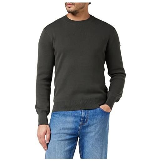 Schott NYC plkern1 maglione pullover, black, small uomo