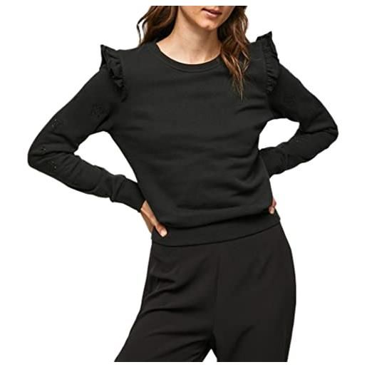Pepe Jeans libby, maglia di tuta donna, nero (black), xs
