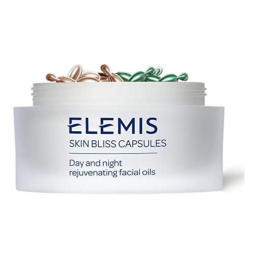 Elemis skin bliss capsule cellular recovery, olio per viso giorno e notte, con antiossidante - 60 capsule