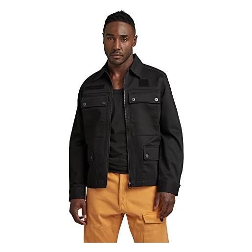 G-STAR RAW men's 4 pocket zip jacket, nero (dk black d22941-c900-6484), xxl