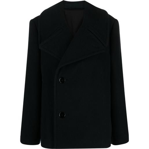 LEMAIRE double-breasted wool coat - verde