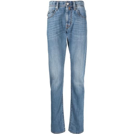 Sartoria Tramarossa mid-rise straight-leg jeans - blu