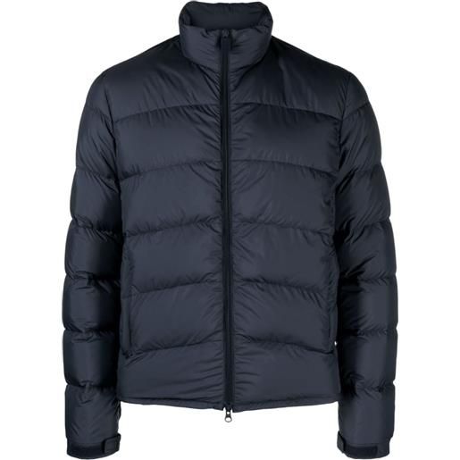 ASPESI zip-up padded jacket - blu