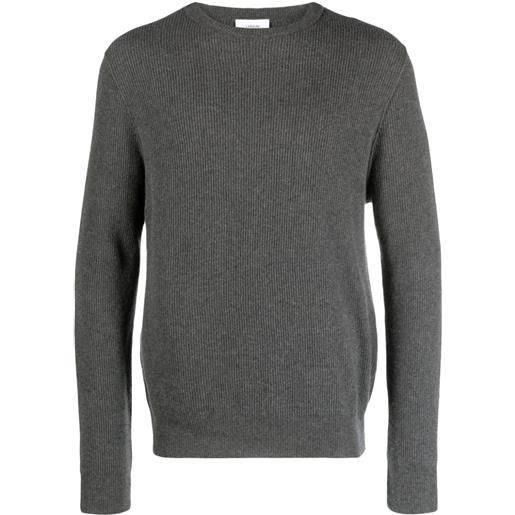 Lardini ribbed-knit cashmere jumper - grigio