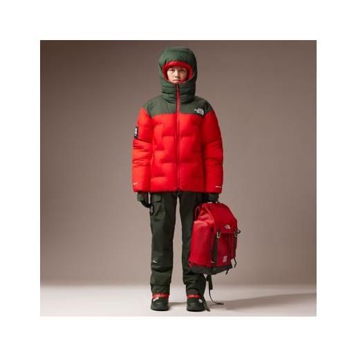 TheNorthFace the north face giacca nuptse cloud down the north face x undercover soukuu dark cedar green-high risk red taglia l donna