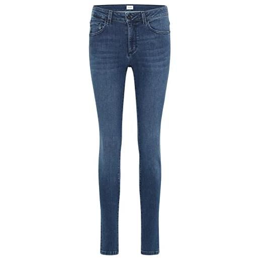 Mustang style shelby skinny jeans, blu scuro 940, 32w x 30l donna