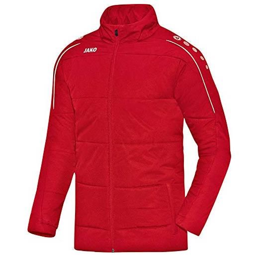 JAKO classico coach giacca, uomo, colore: rosso, 3xl