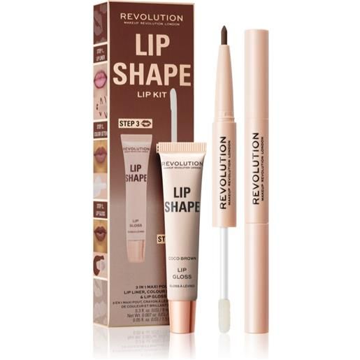 Makeup Revolution lip shape kit 1 pz