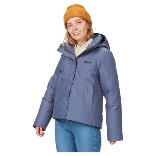 Marmot wm's chelsea short coat insulated hooded winter coat donna, black, m
