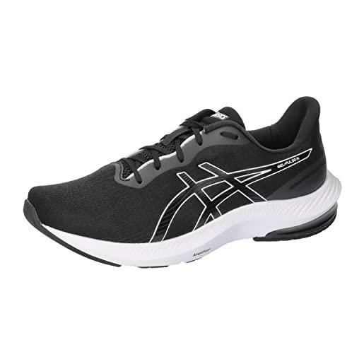 ASICS gel-pulse 14, scarpe da corsa uomo, nero black white, 44 eu