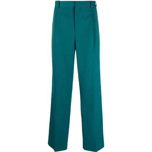 Botter pressed-crease tailored trousers - blu