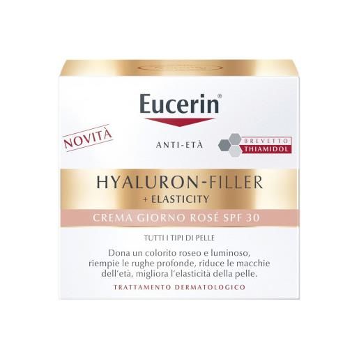 Eucerin hyaluron filler + elasticity crema giorno rose spf3050 ml