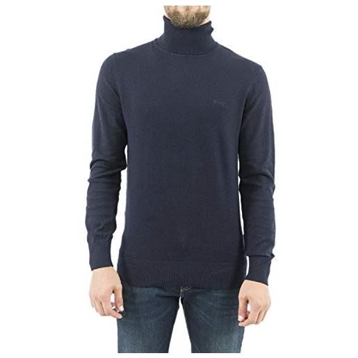 Schott NYC plbeal4 maglione pullover, navy, xl uomo