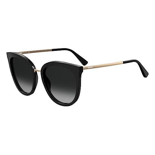 MOSCHINO mos083/s sunglasses, 807/9o black, 72 women's