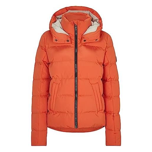 Ziener tusja giacca invernale da sci, calda, traspirante, impermeabile, arancione-burnt orange, 38 donna
