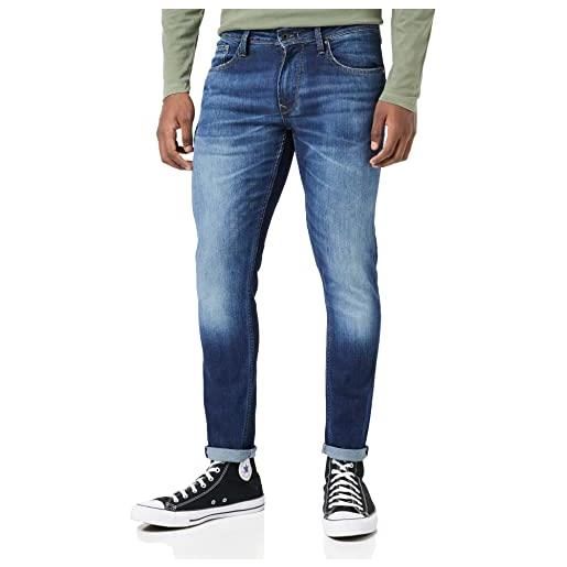 Pepe Jeans finsbury, jeans uomo, blu (denim-dn7), 38w / 34l