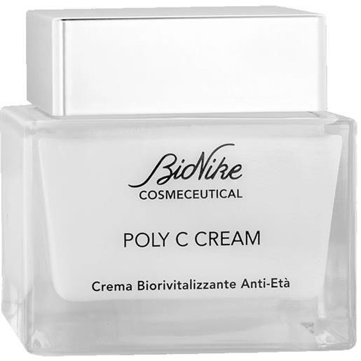 Bionike cosmeceutical poly c cream crema biorivitalizzante antietà 50ml