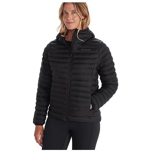 Marmot wm's echo featherless hoody warm puffy jacket donna, black, xs