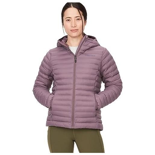 Marmot wm's echo featherless hoody warm puffy jacket donna, hazy purple, xs