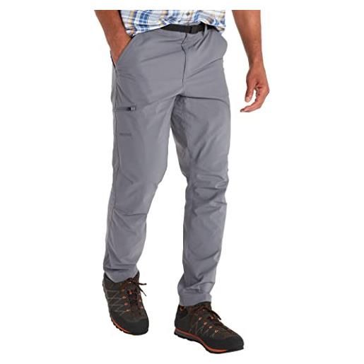 Marmot arch rock pant pantaloni da escursionismo uomo, steel onyx, 28