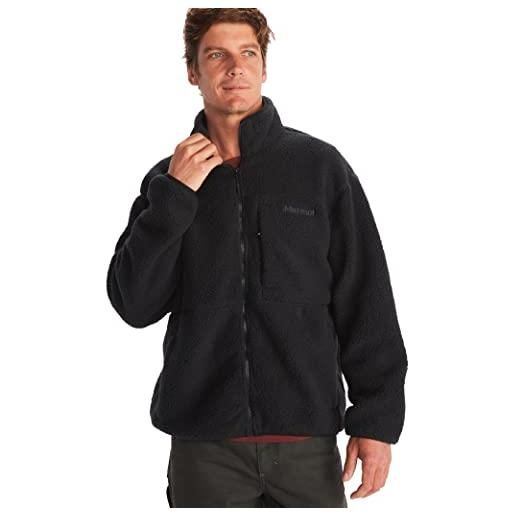 Marmot aros fleece jacket warm fleece jacket uomo, black, s