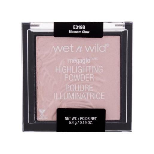 Wet n Wild mega. Glo highlighting powder highlighter in polvere 5.4 g tonalità blossom glow
