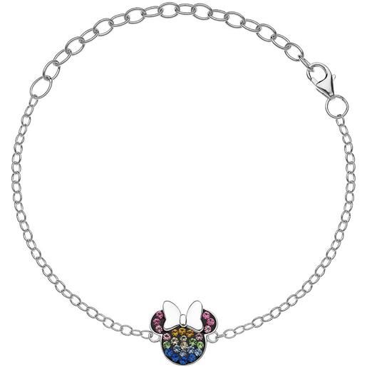 Disney bracciale con charms bambino argento 925 gioiello Disney mickey mouse bs00025srml-55. Cs
