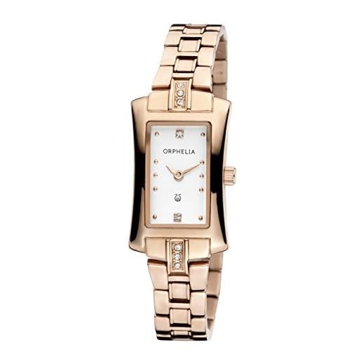Orphelia or53471187 - orologio da polso da donna, cinturino in acciaio inox colore oro rosa