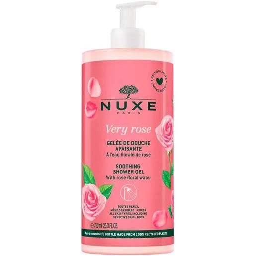 Nuxe very rose gel doccia lenitivo flacone 750ml