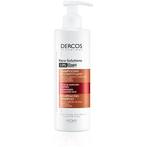 VICHY dercos kera -solution shampoo ristrutturante 250ml shampoo riparatore