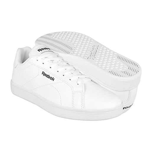 Reebok royal complete cln2, scarpe da ginnastica unisex-adulto, white collegiate navy white white, 40 eu