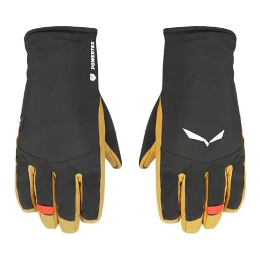 SALEWA ortles ptx/twr w gloves guanti, black out/2500/6080, s donna