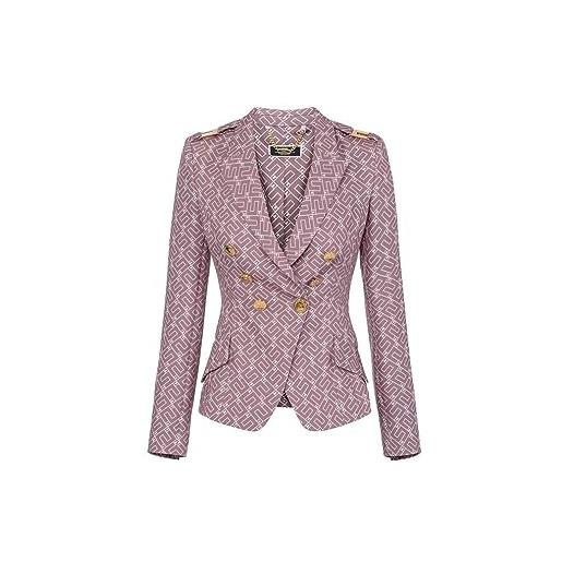Elisabetta Franchi giacca donna gi05936e2-bj7 multicolore 42