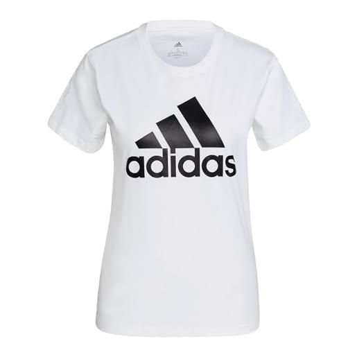 adidas w bl t, t-shirt (manica corta) donne, black/white, xxs
