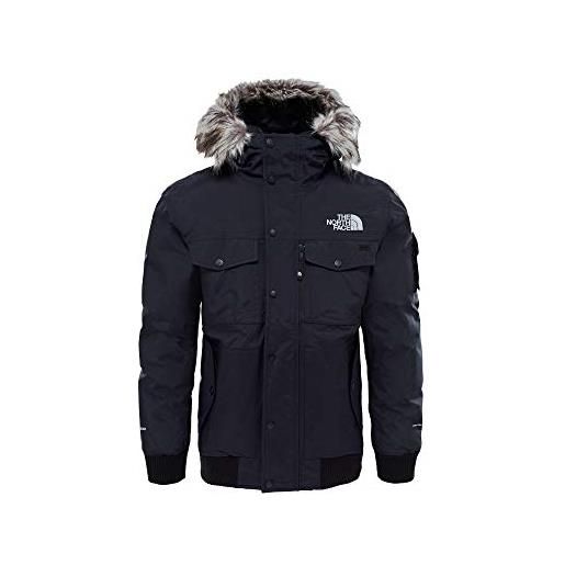 The North Face giacca gotham, uomo, tnf black/high rise grey, xs