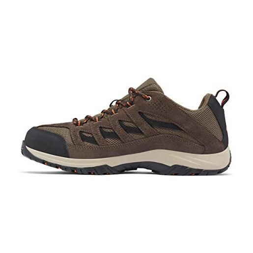 Columbia crestwood scarpe da trekking basse uomo, nero (shark x Columbia grey), 41 eu