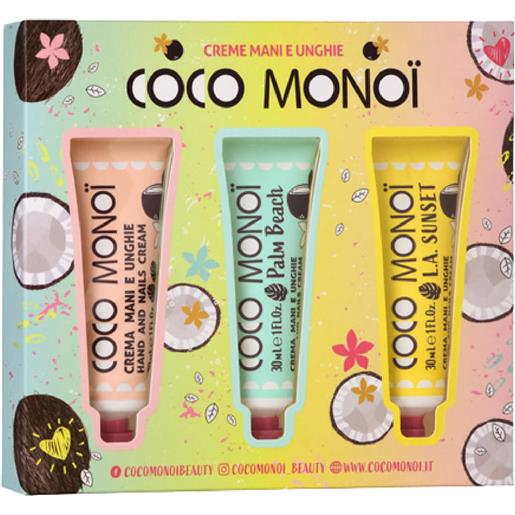 Coco Monoi kit creme mani e unghie 3x30ml