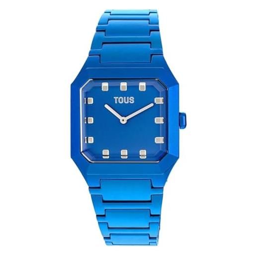 TOUS reloj karat 300358042 aluminio azul