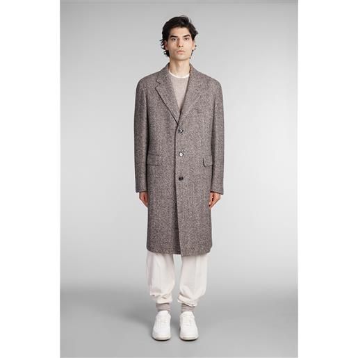 Tagliatore 0205 cappotto in lana beige