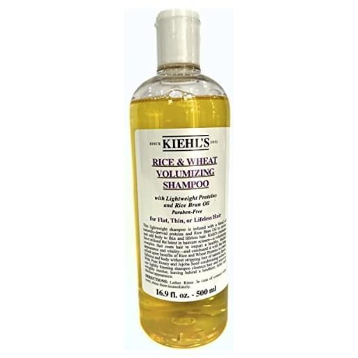 Kiehl's kiehl´s rice & wheat shampoo 500ml os