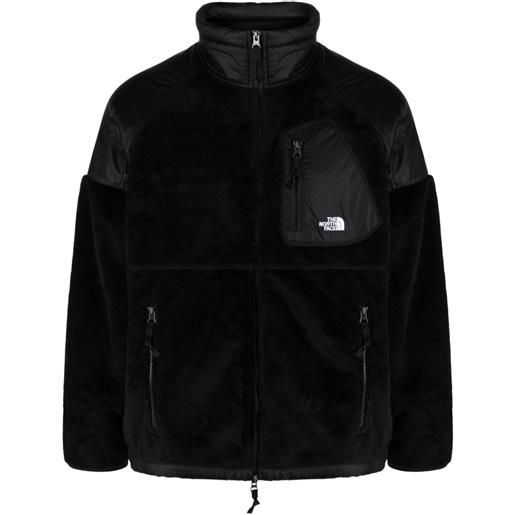 The North Face giacca con stampa in felpa - nero