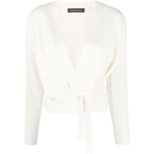 Lorena Antoniazzi cardigan - bianco