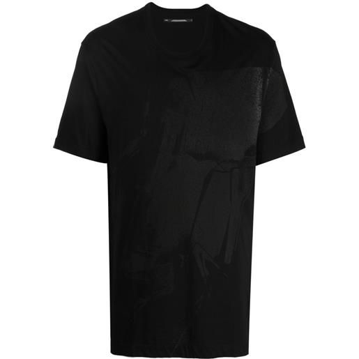 Julius t-shirt con stampa grafica - nero