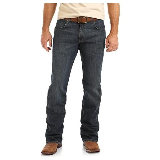 Wrangler retro jean18 كن retrô bootcutretro slim fit boot cut jeans, layton, 29w x 36l uomo